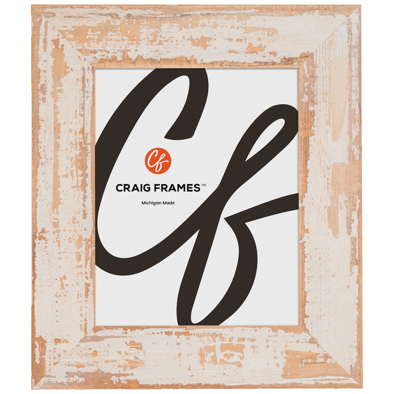Craig Frames Hatteras XL Whitewashed Oak Picture Frame